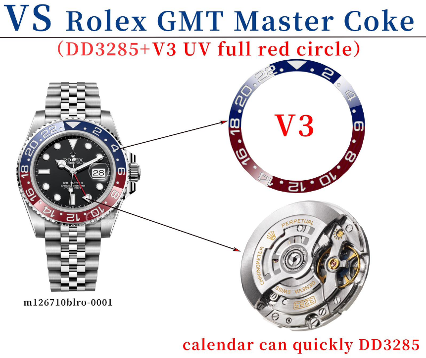 VS Factory Rolex GMT Master II Pepsi 126710BLRO 5 b316b6a2112324ecdf777389f8740711