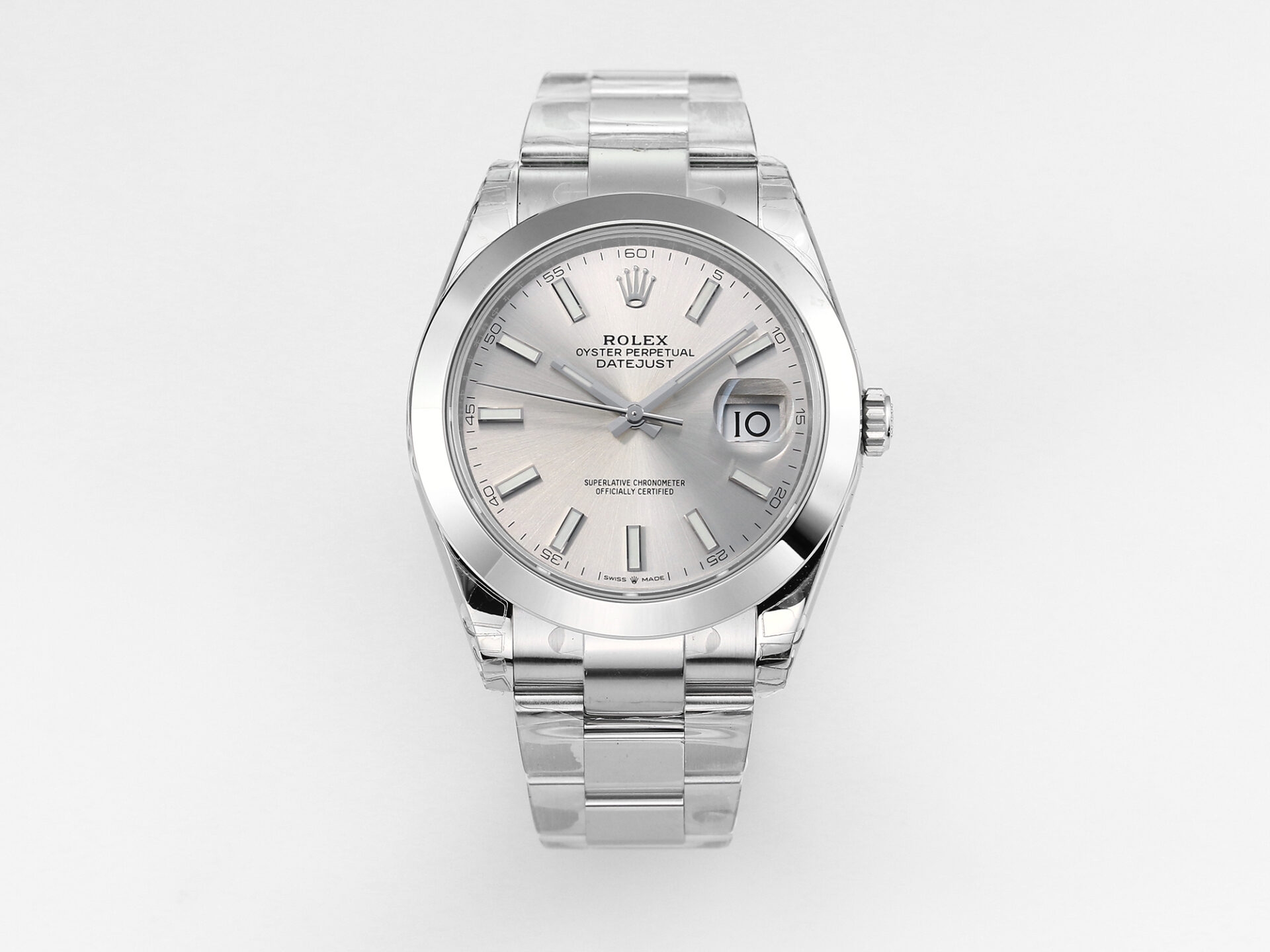 VS工場 ロレックス デイトジャスト41 126330 シルバーダイヤル 904Lスチール VS時計 3 1 127 scaled